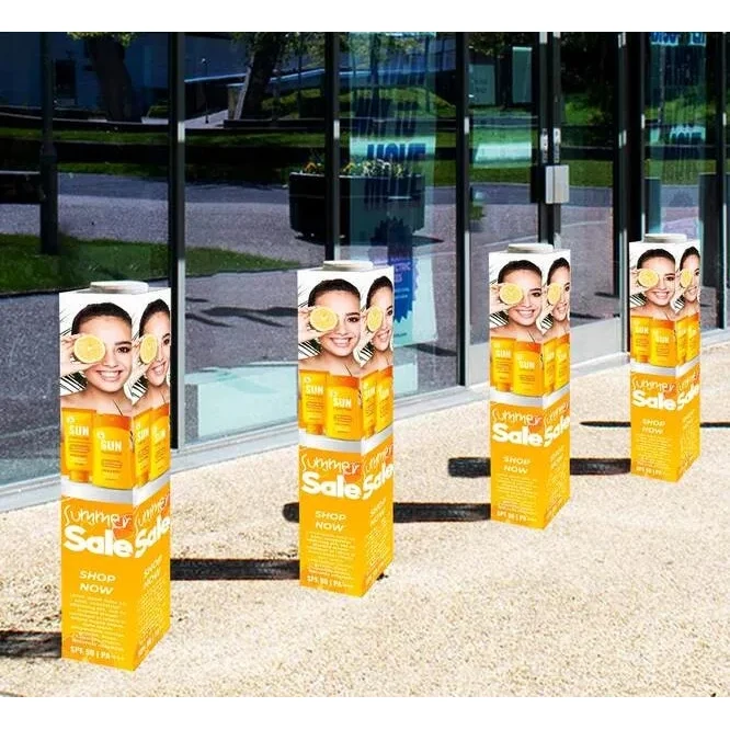Bollard Covers - Square (4 Sided) 1