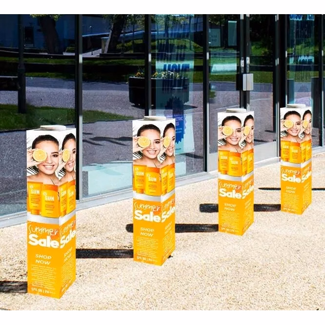 Bollard Covers - Square (4 Sided)