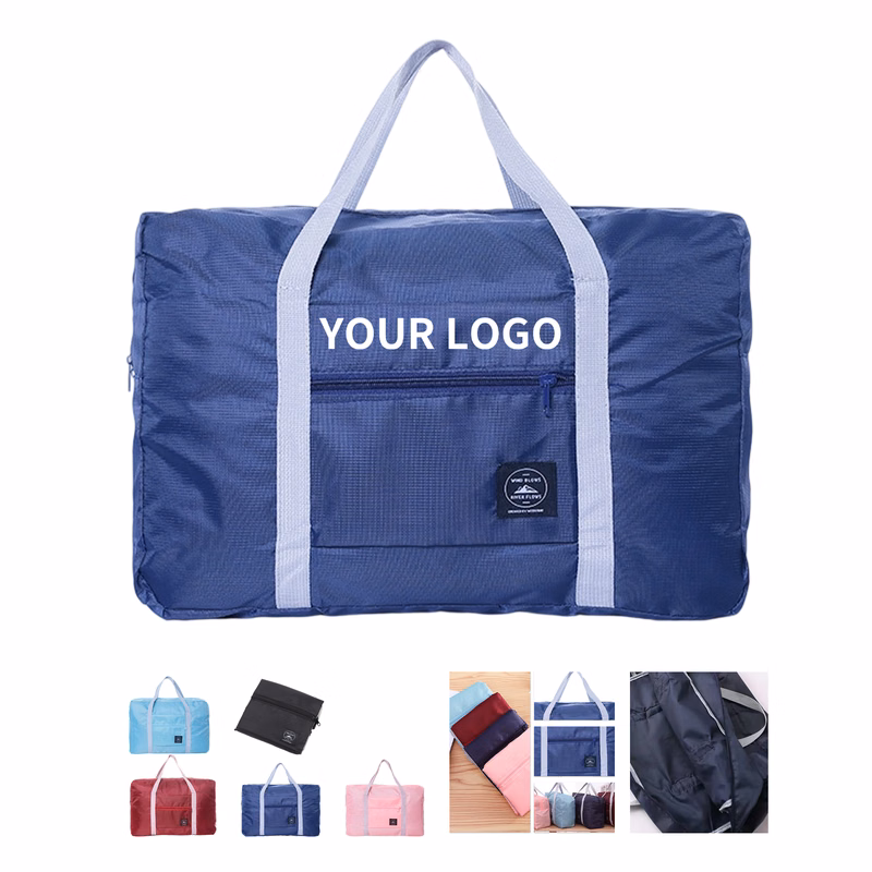 Polyester Lightweight Foldable Duffel Travel Bag 25L Capacity With Zipper