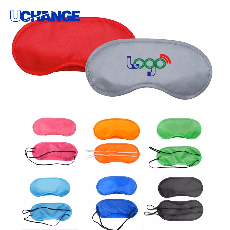 Printed Polyester Sleep Eye Mask for Travel