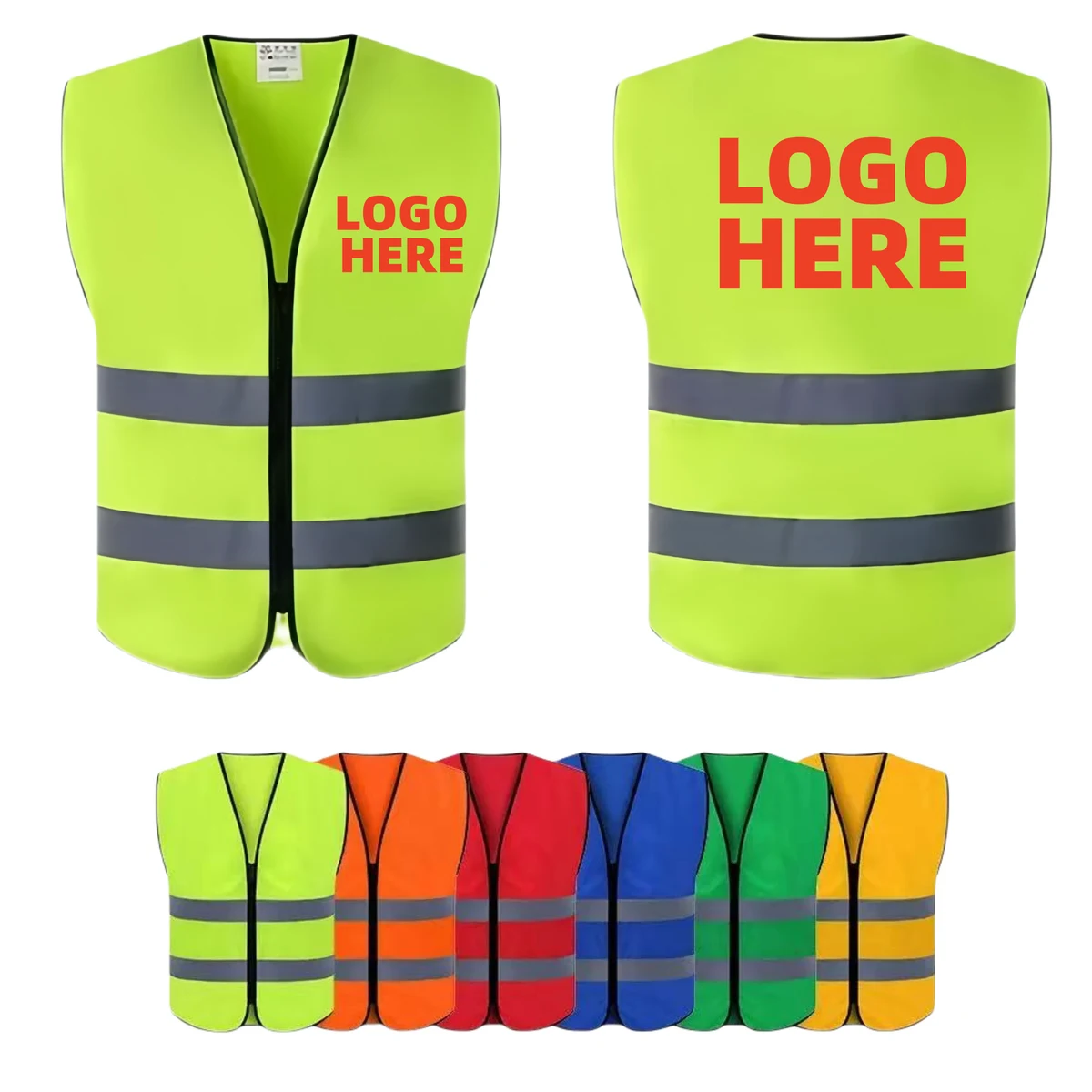 Reflective Safety Workwear Vest 1