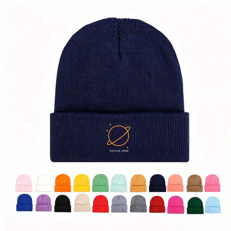 Blank Custom Knitted Beanie