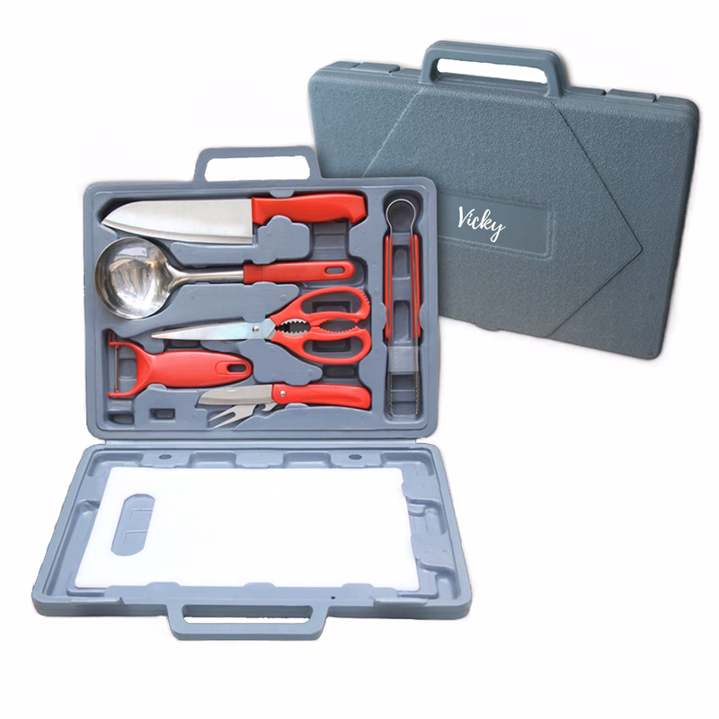 7pcs Outdoor Camping Knife & Scissors Set