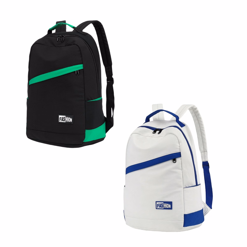 Large Capacity Color-Block Casual Backpack