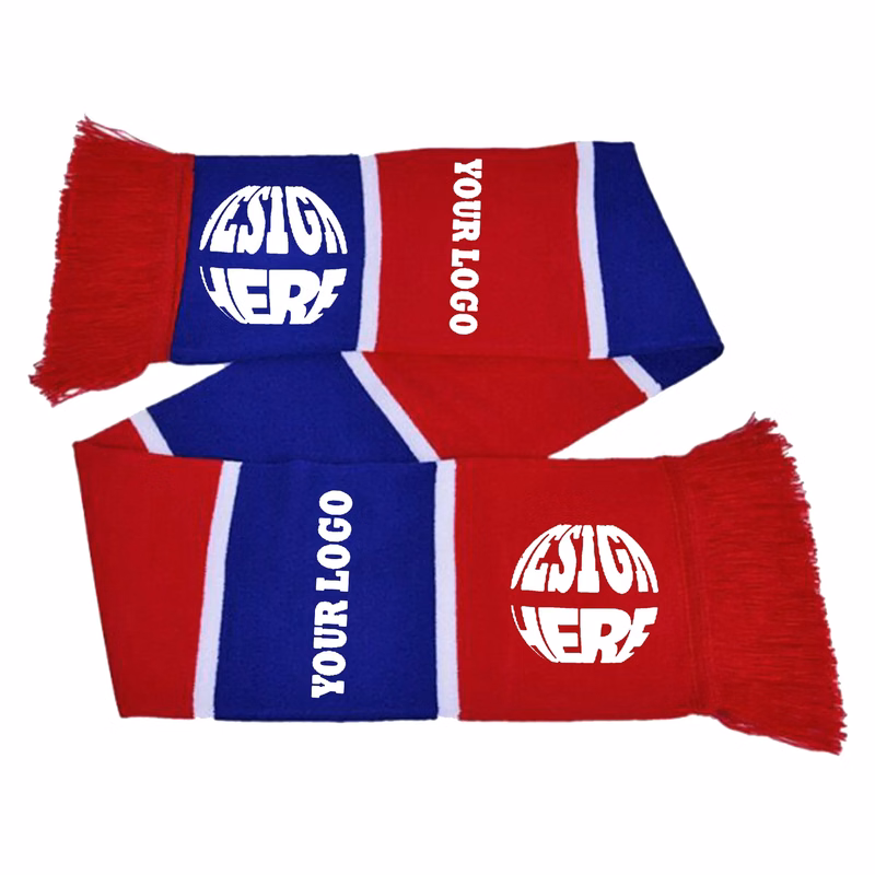 Jacquard Stadium Kintted Scarf