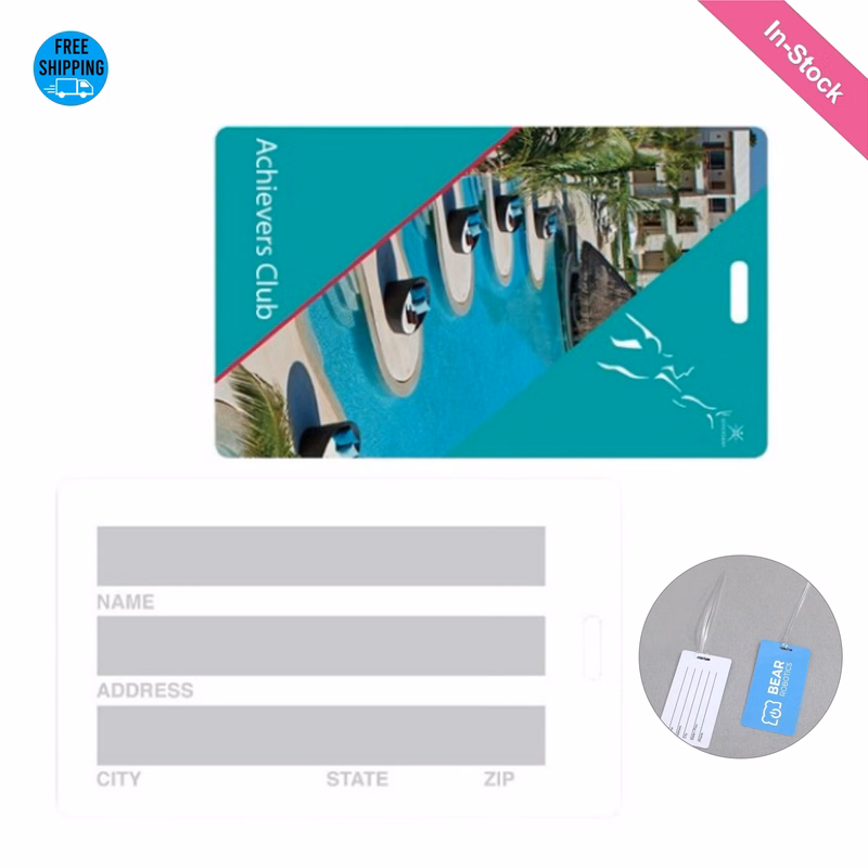 PVC Full Color Baggage Tag