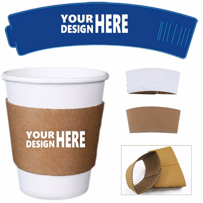 Disposable Coffee Cup Paper Sleeves