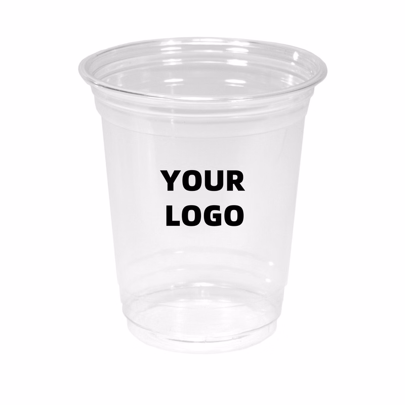 12 Oz Disposable Clear Plastic Cup