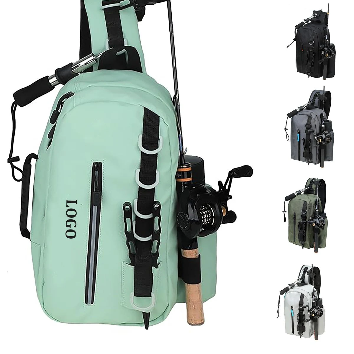 Waterproof Fishing Sling Tackle Bag 1