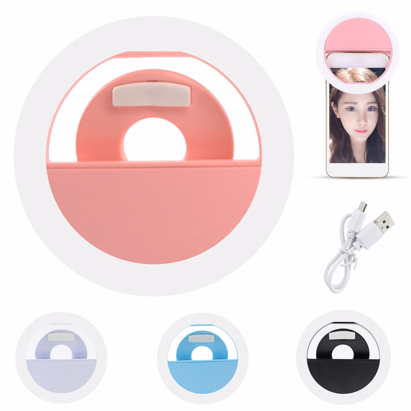 Plastic LED Selfie Phone Ring Lights
