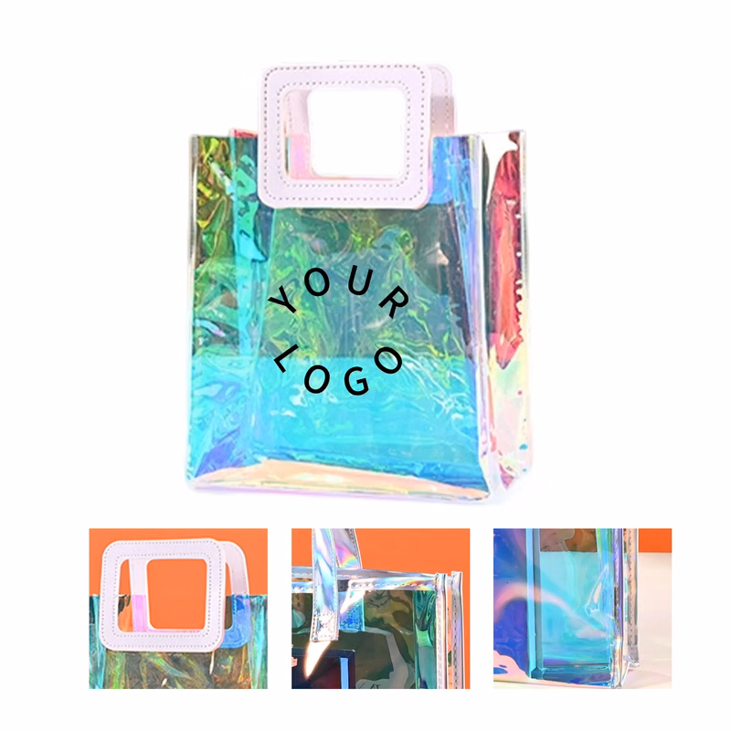 Clear Holographic Tote Bag