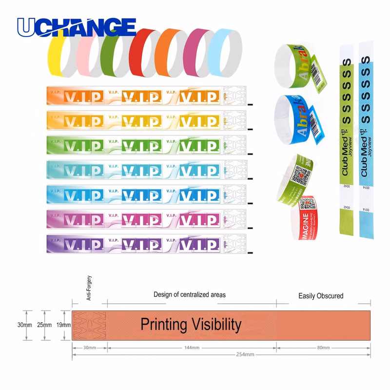 Printed Premium Tyvek Event Wristband