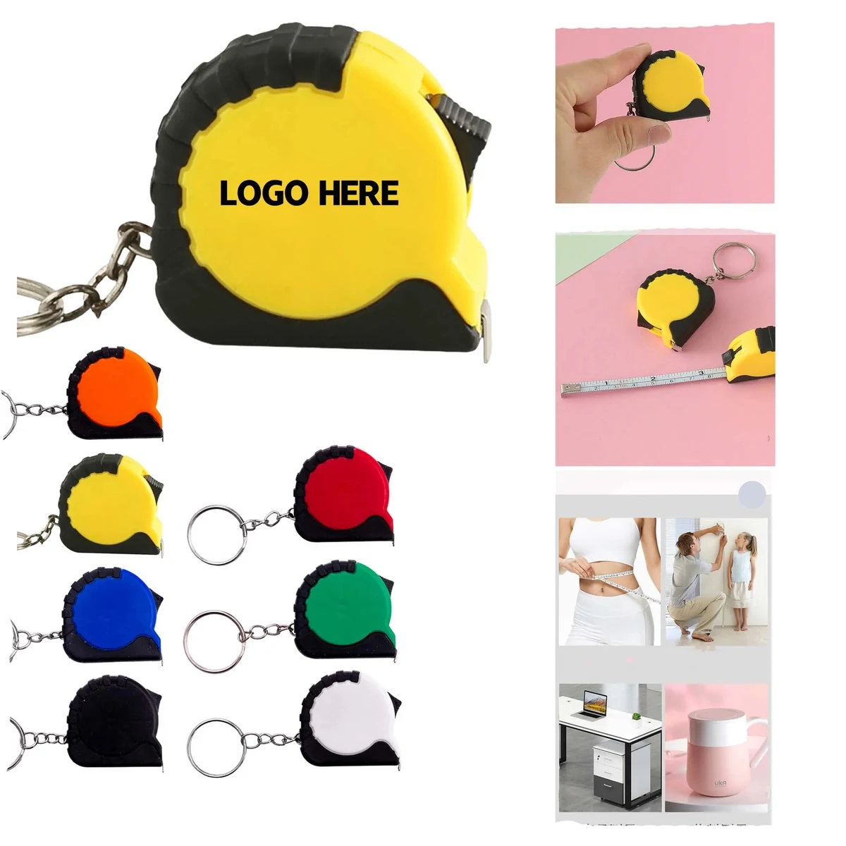 Full Color Tape Measure Portable Measurement Tool 1