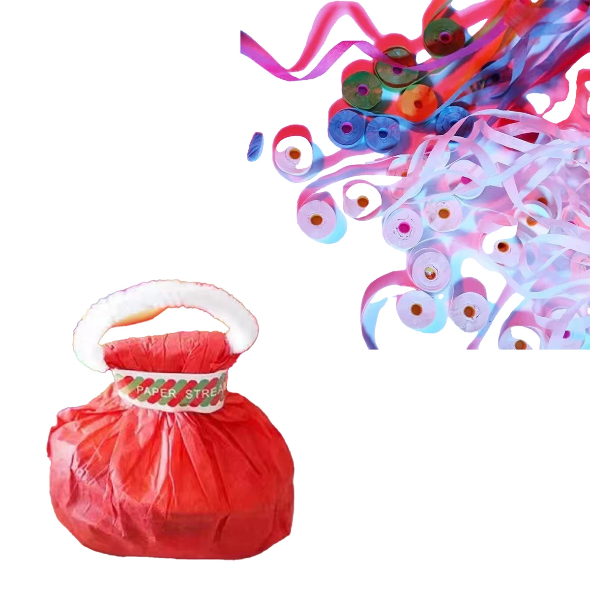Paper Throwing Color Rope 1