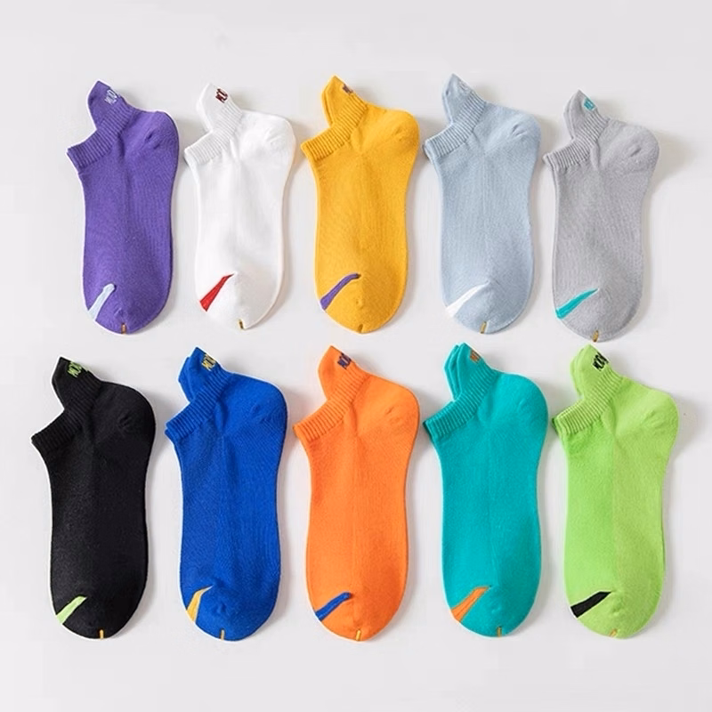 Knit-In Custom Ankle Sport Socks-Factory Direct