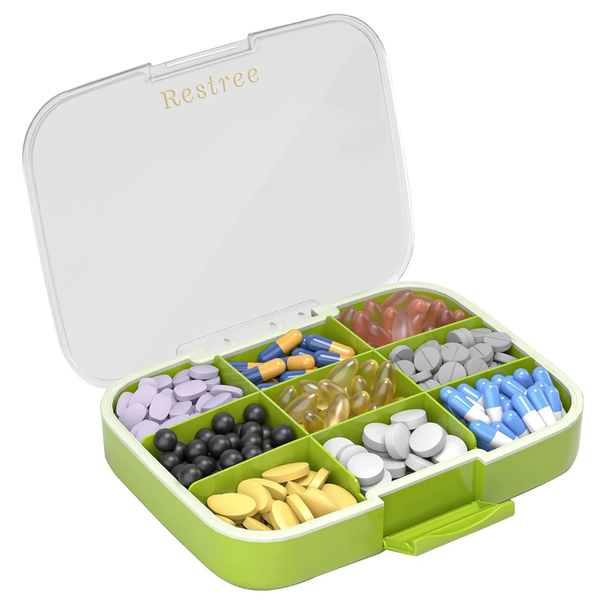 Waterproof Travel Pill Organizer for Vitamins 1