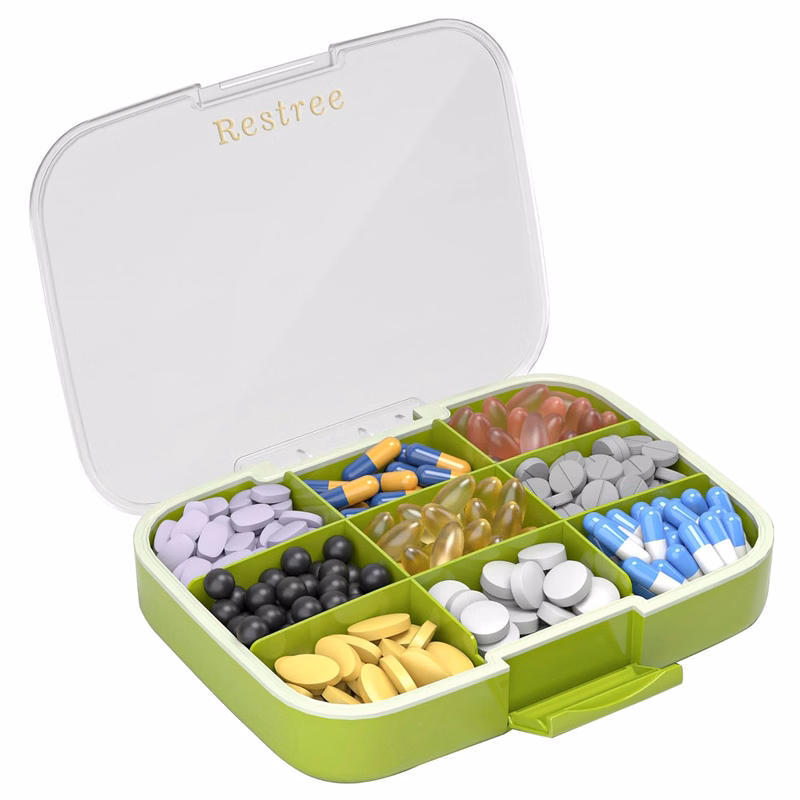 Waterproof Travel Pill Organizer for Vitamins