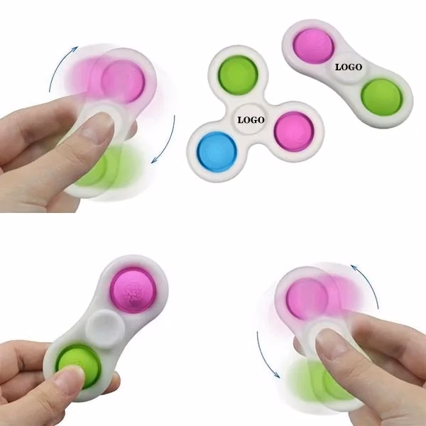 Silicone Push Bubble Fidget Spinner