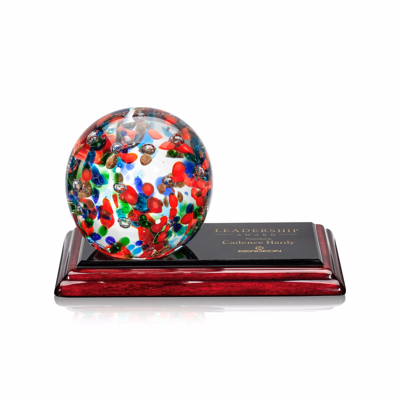 Fantasia Award on Rosewood Base