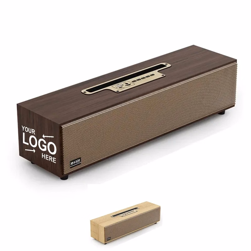 Wooden Rectangle Bluetooth Speaker