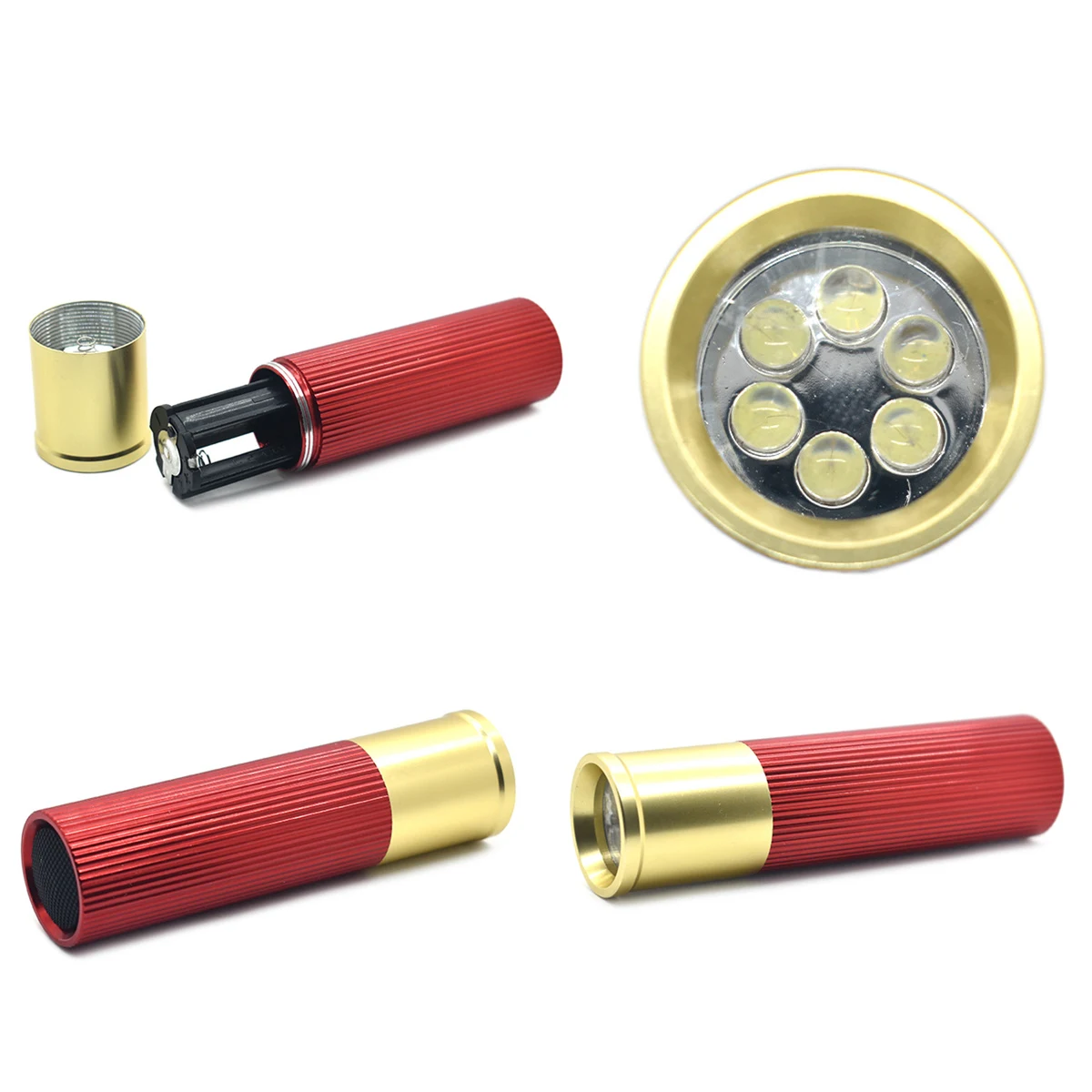 Cylinder Aluminum LED Flashlight 1