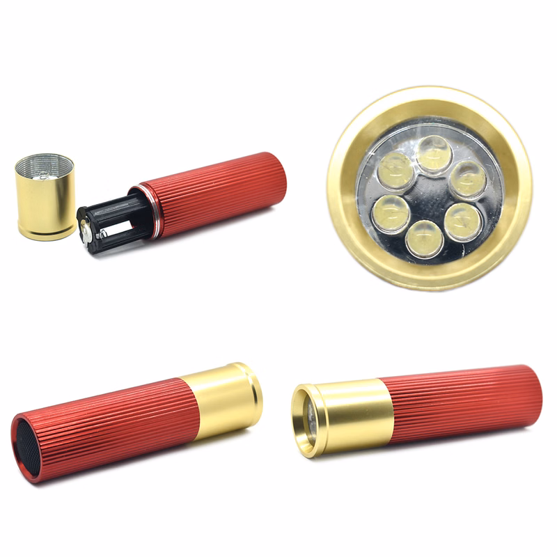 Cylinder Aluminum LED Flashlight