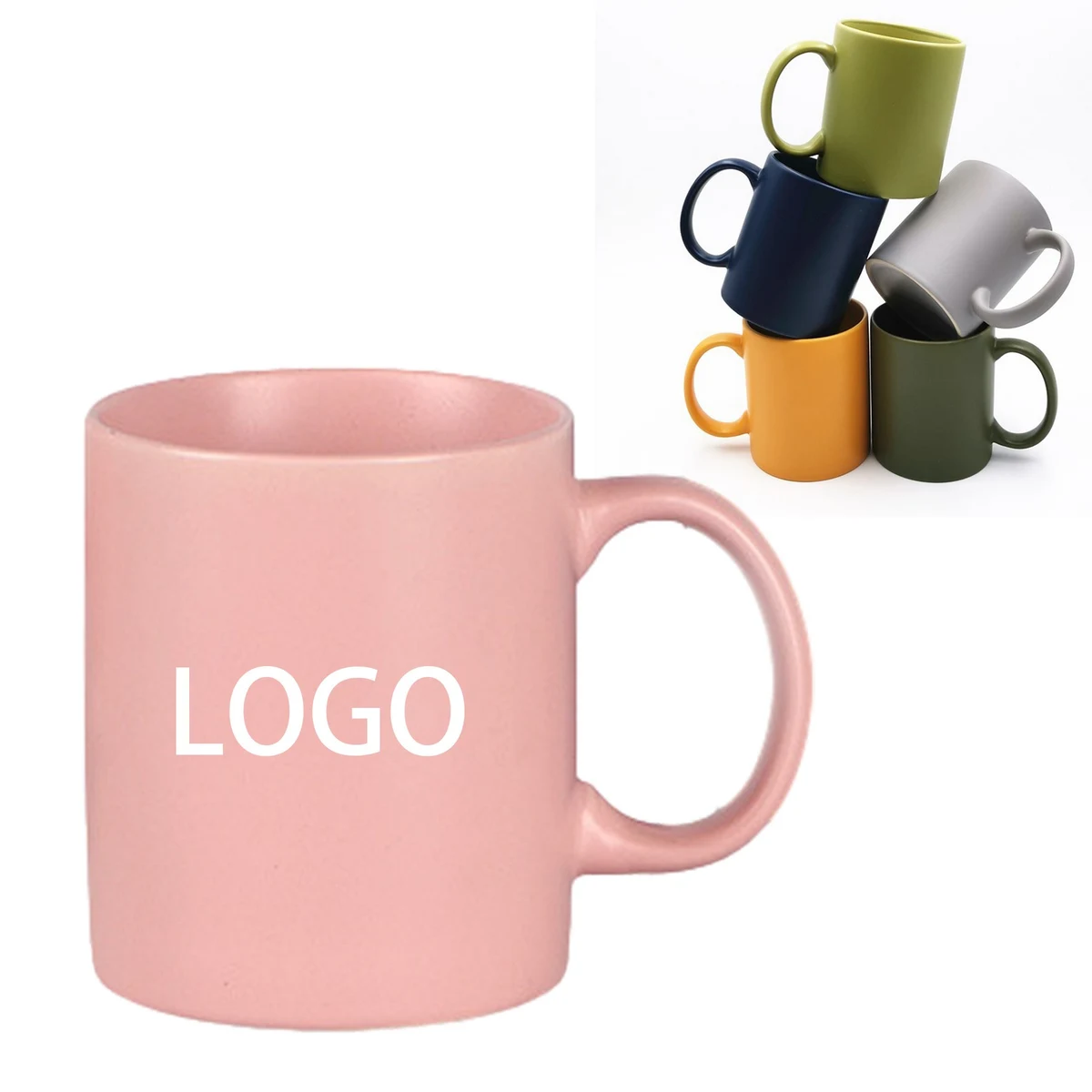 Stoneware Mug With C-Handle 1