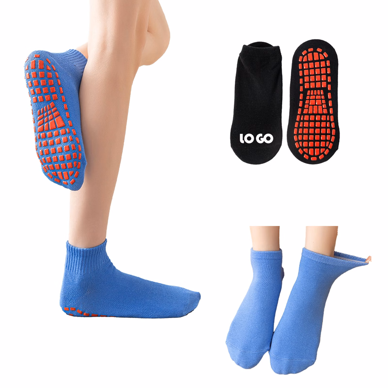 Fitness Non-slip Cotton Yoga Socks Trampoline Socks