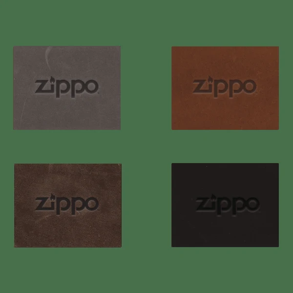 2 1/4" x 1 3/4" Leather Rectangular Patch 1