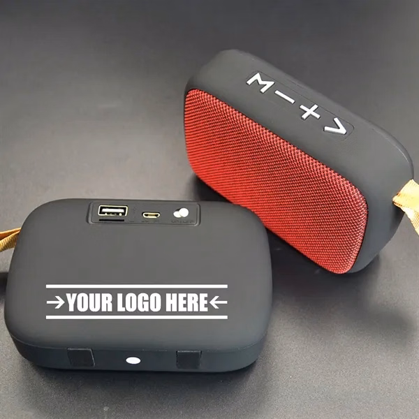 Bluetooth Speaker with Powerbank USB Charge out