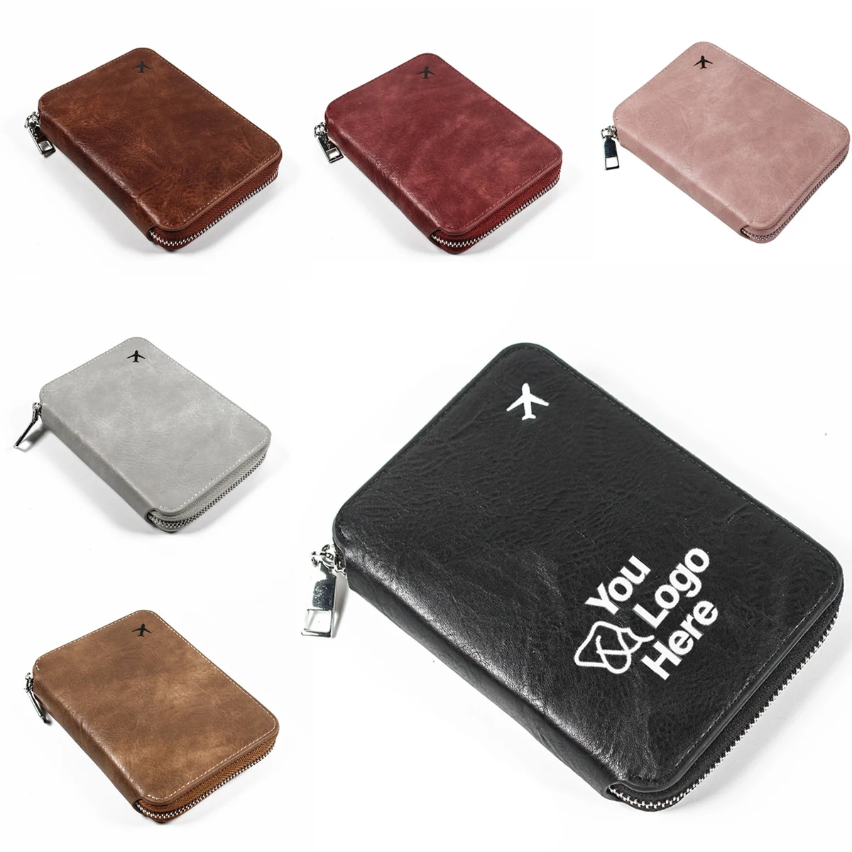 PU Leather Cross-Border Passport Pouch 1