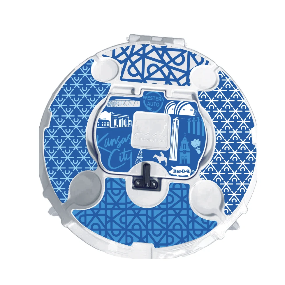 Clam Cooler- Decal Only 1