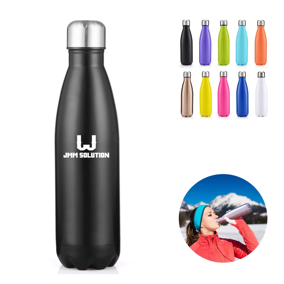 17 Oz Stainless Steel Kids Water Bottle 1