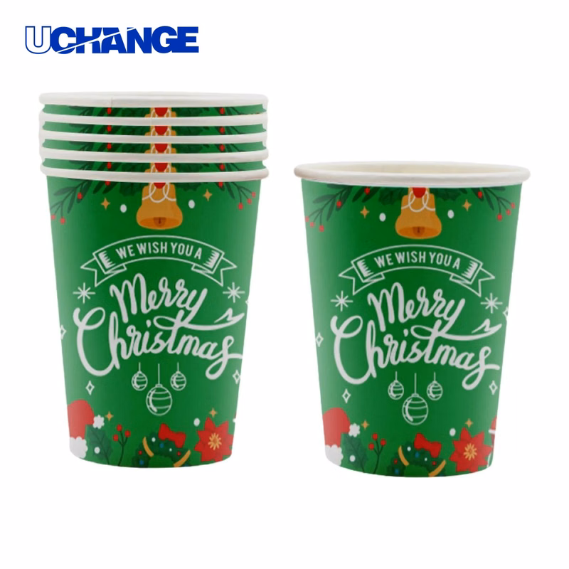 Thickened Paper Cup Container for Beverage Service (12 oz)