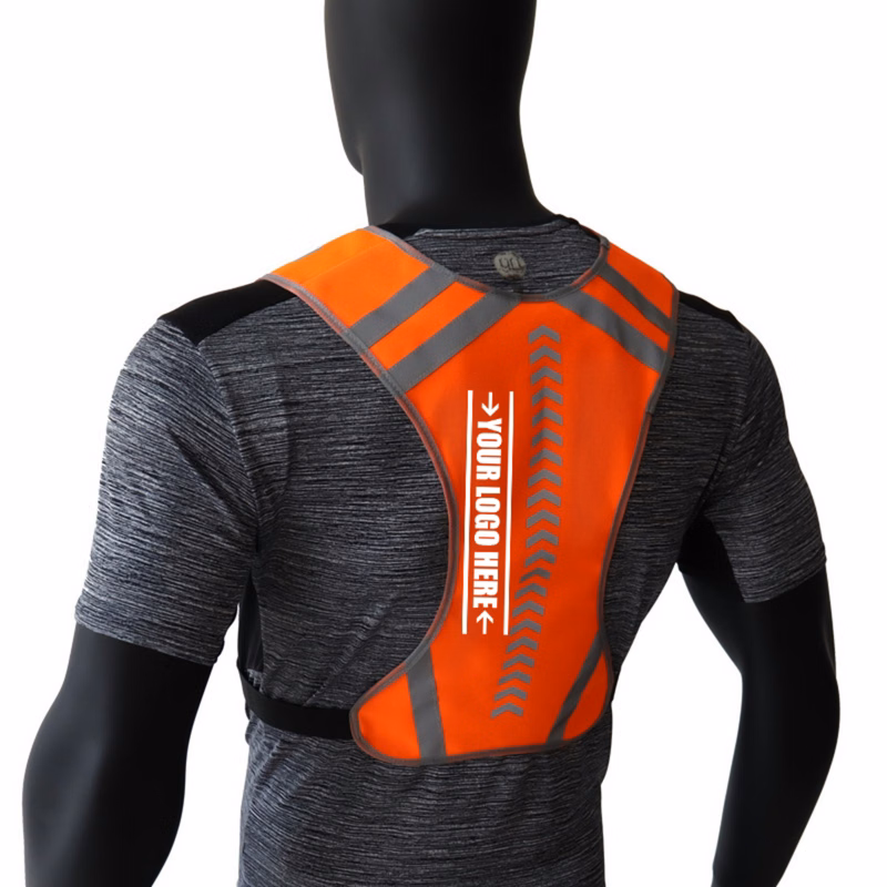 High-Visibility Reflective Safety Vest for Nighttime