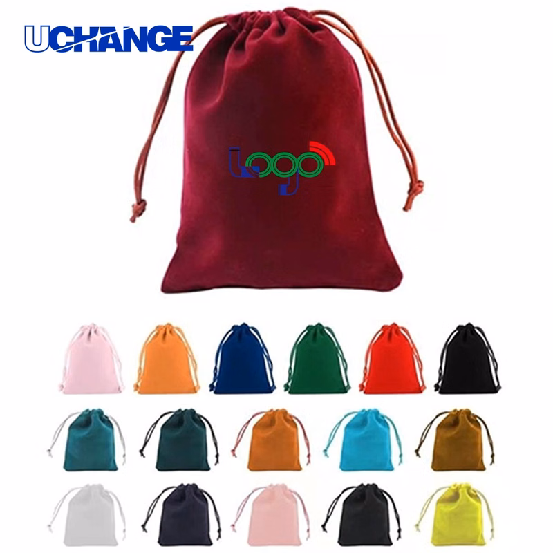 Soft Mini Drawstring Jewelry Gift Bag