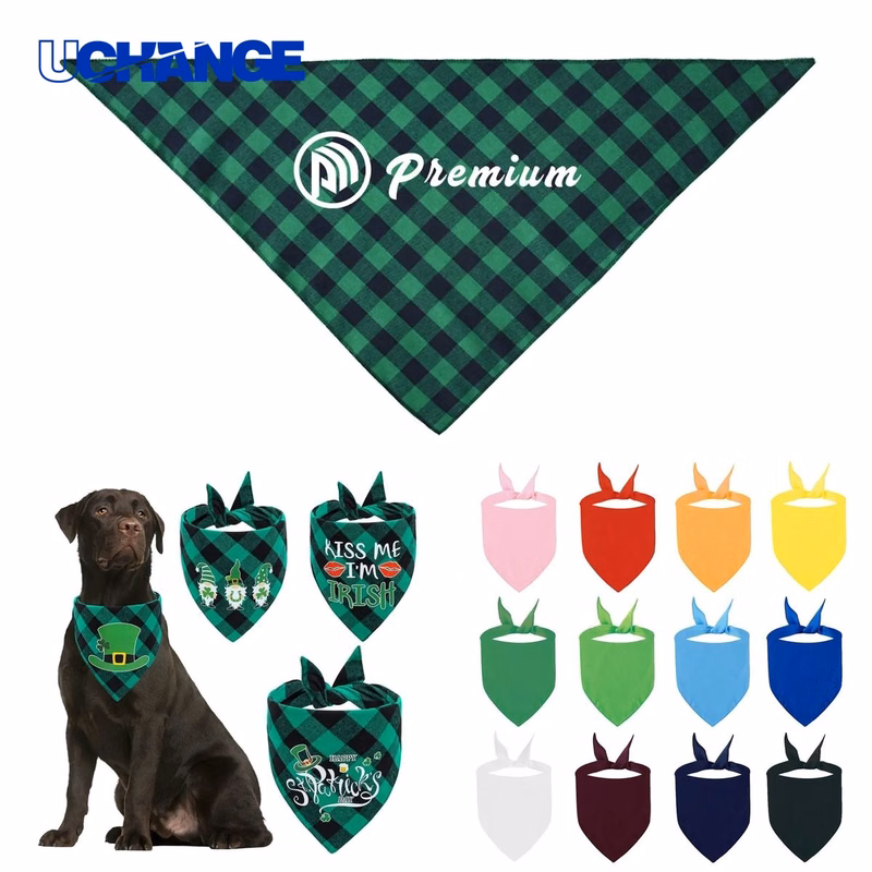 Cotton Triangle Pet Dog Bandana Pet Accessory