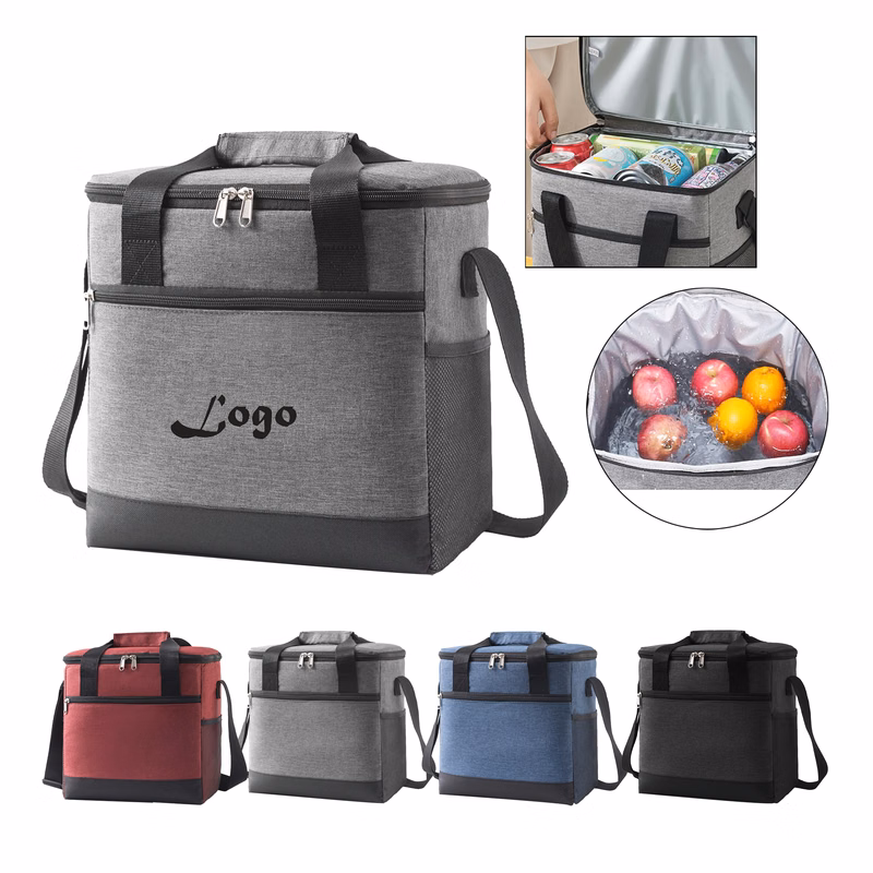 15L Insulated Reusable Lunch Cooler Bag