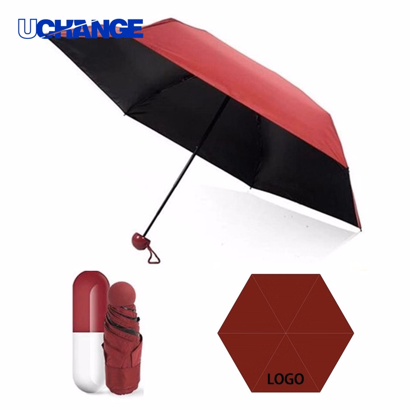 Capsule Umbrella for Storage