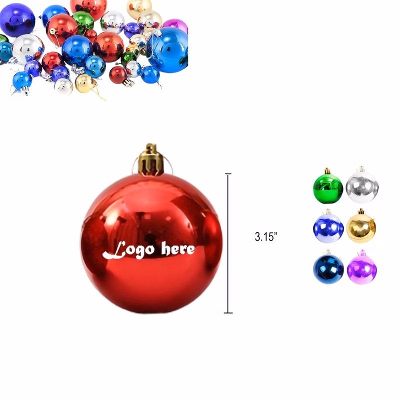 Round Christmas Tree Ornaments MOQ50