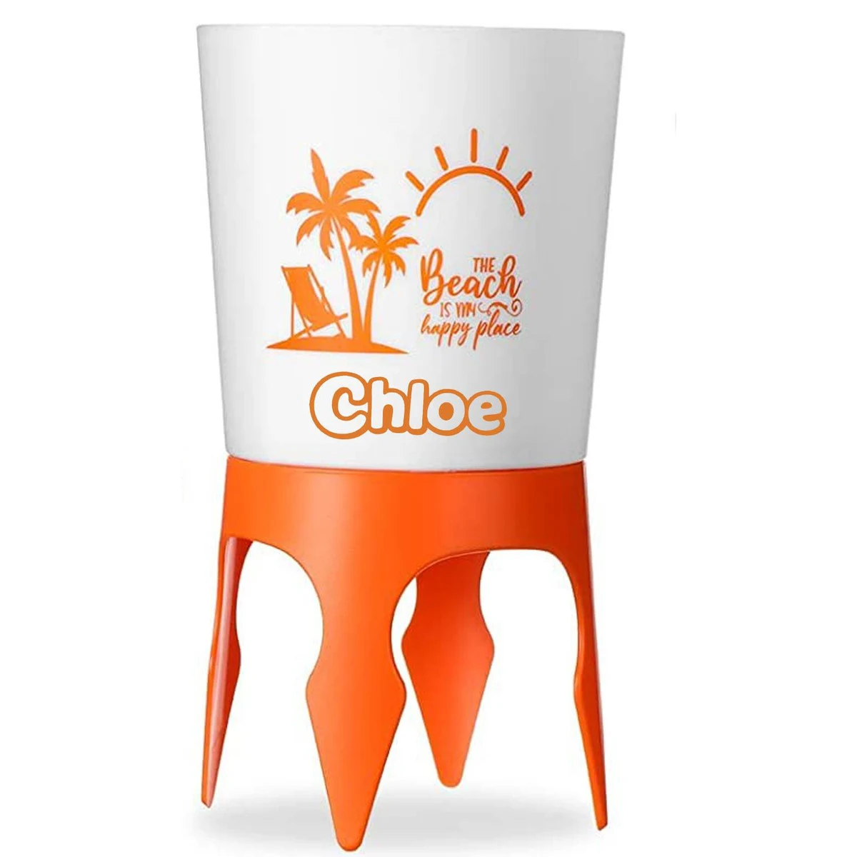 Plastic Beach Drink Cup Holder w/ Opener 1