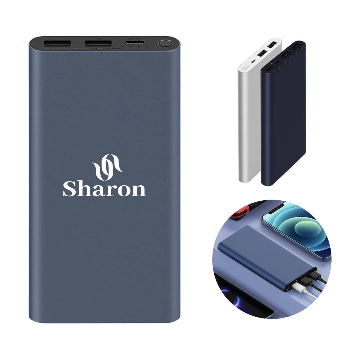 Aluminum power bank 1