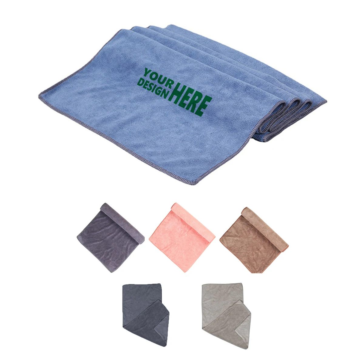 MOQ50 Customizable Sports Gym Towel for Active Lifestyle 1