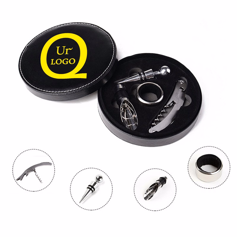 Portable Wine Bottle Opener Set