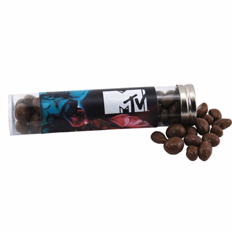 Tube with Choc Covered Raisins