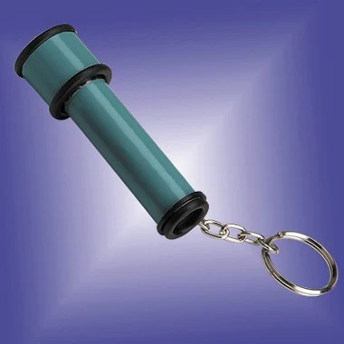 Blue Paper Mini Kaleidoscope Key Ring 1
