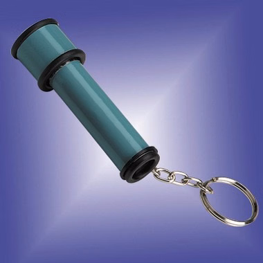 Blue Paper Mini Kaleidoscope Key Ring