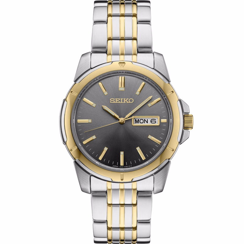 Men's Watch w/Charcoal Round Dial