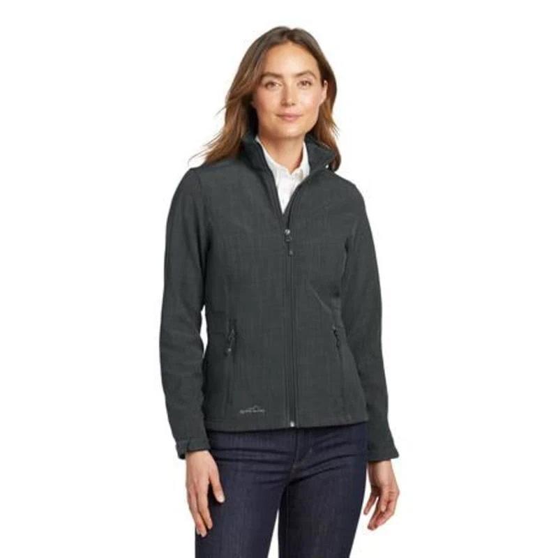 Eddie Bauer Women's Shaded Crosshatch Soft Shell Jacket. 1