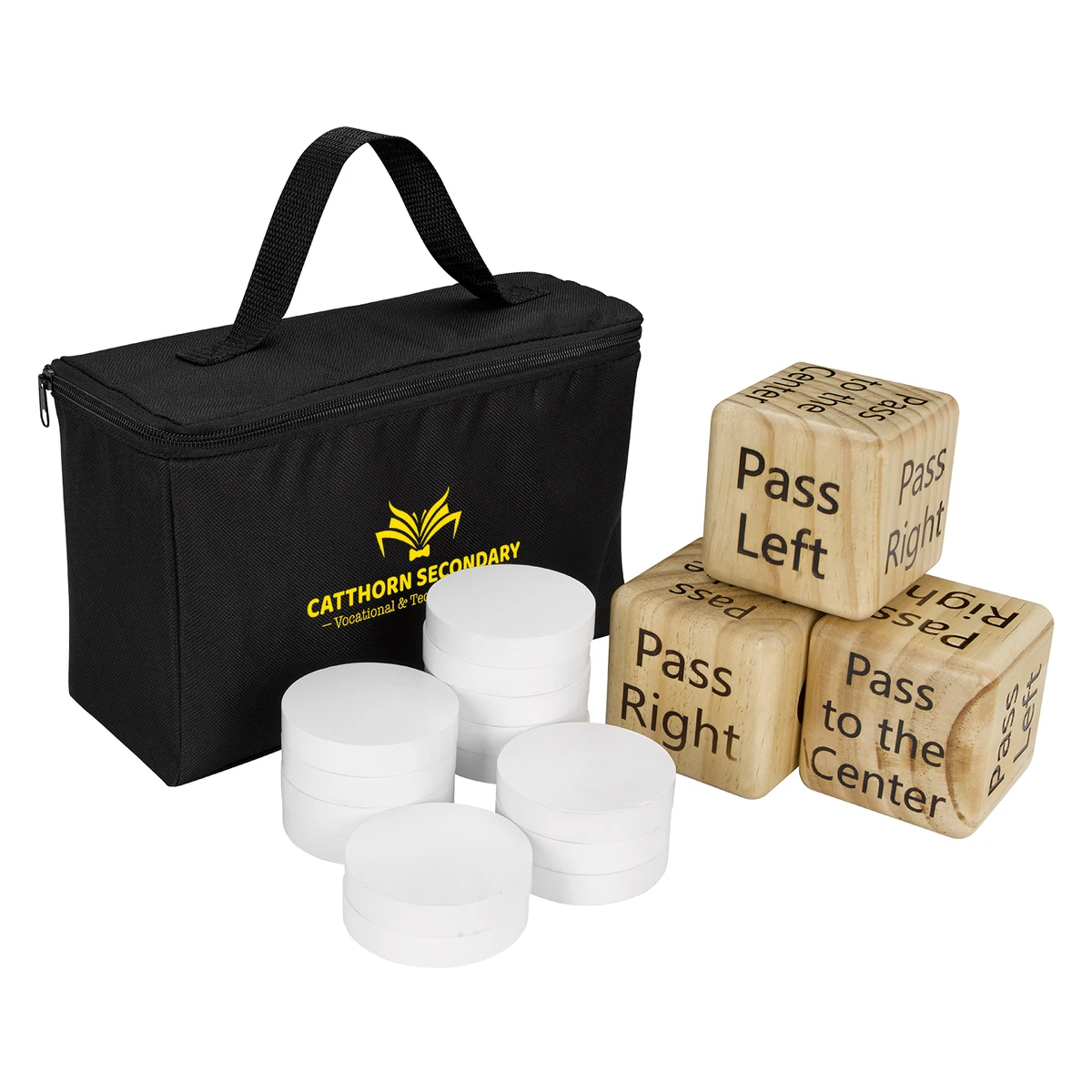 Pass, Pass, Keep Oversize Dice Yard Game, promotional toy with logo imprint 1